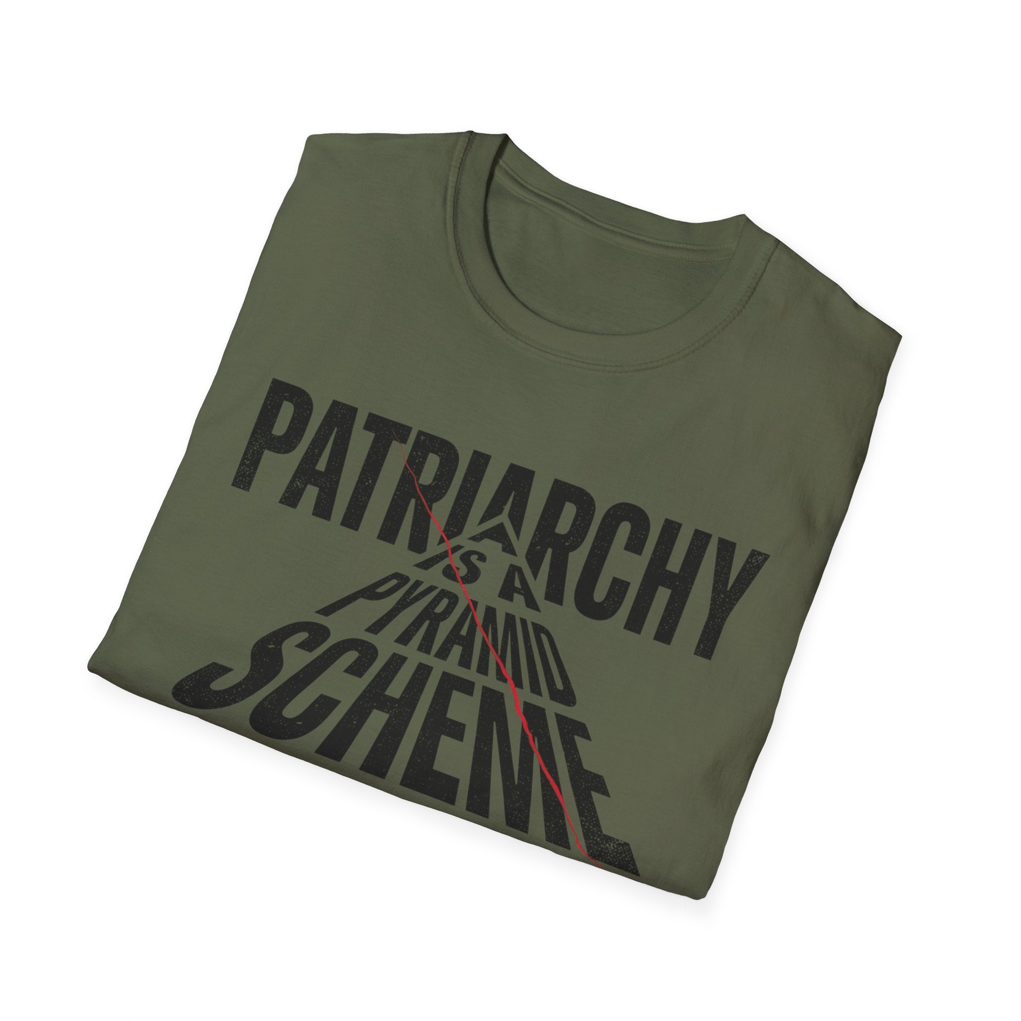 T-Shirt — "Patriarchy Is A Pyramid Scheme for Mediocre Men" Feminist Graphic Tee