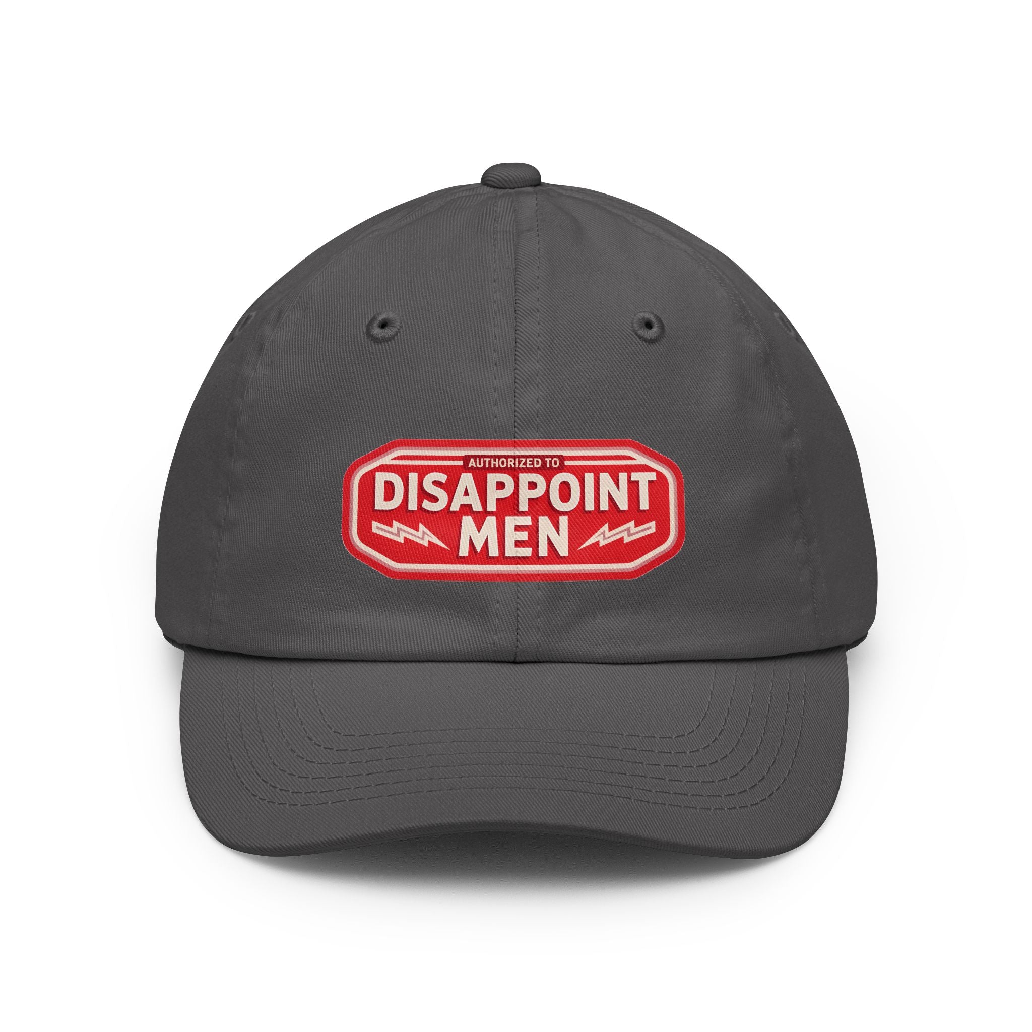 Authorized To Disappoint Men Dad Hat - Vintage Patch Baseball Cap