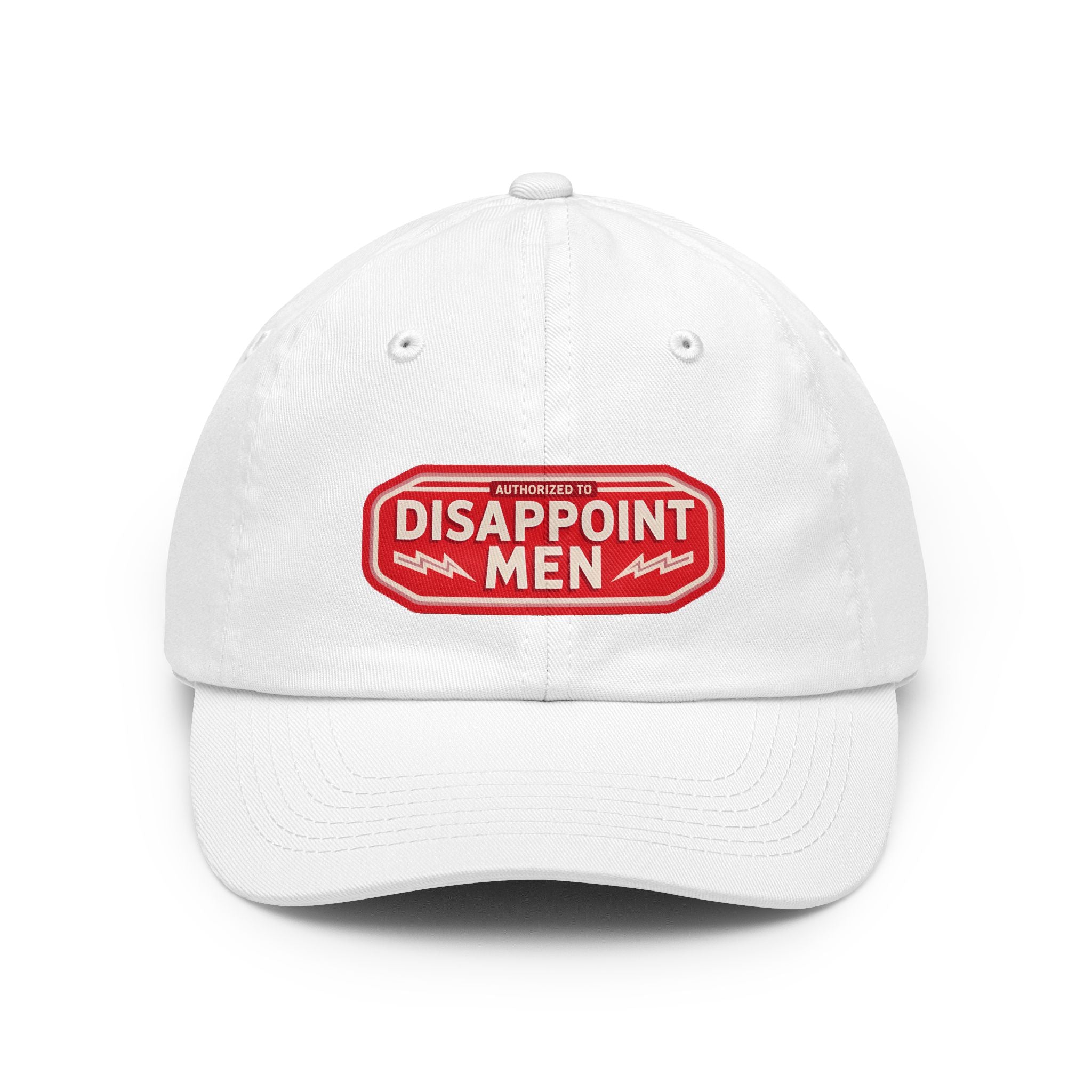 Authorized To Disappoint Men Dad Hat - Vintage Patch Baseball Cap