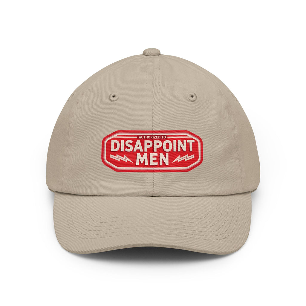 Authorized To Disappoint Men Dad Hat - Vintage Patch Baseball Cap