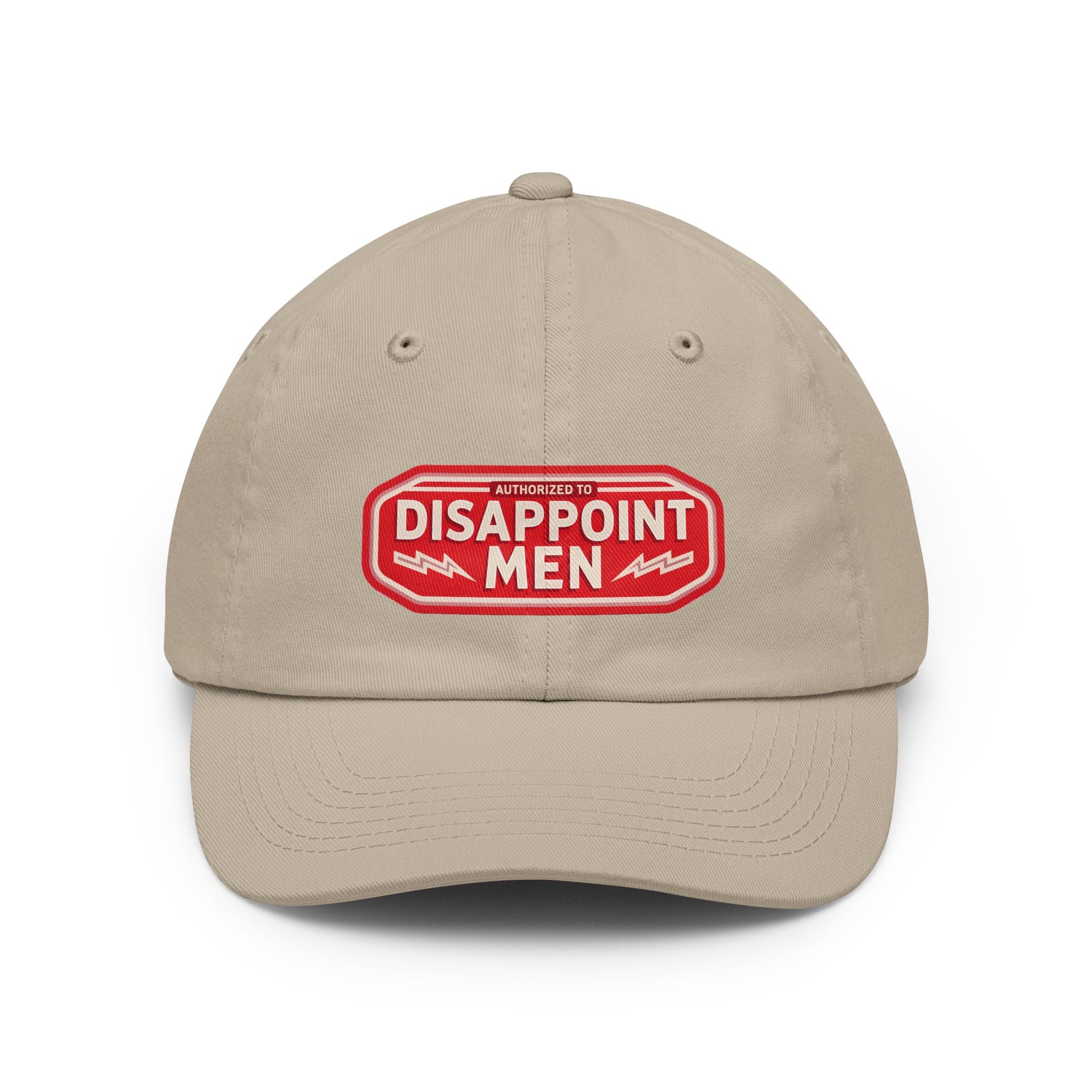 Authorized To Disappoint Men Dad Hat - Vintage Patch Baseball Cap