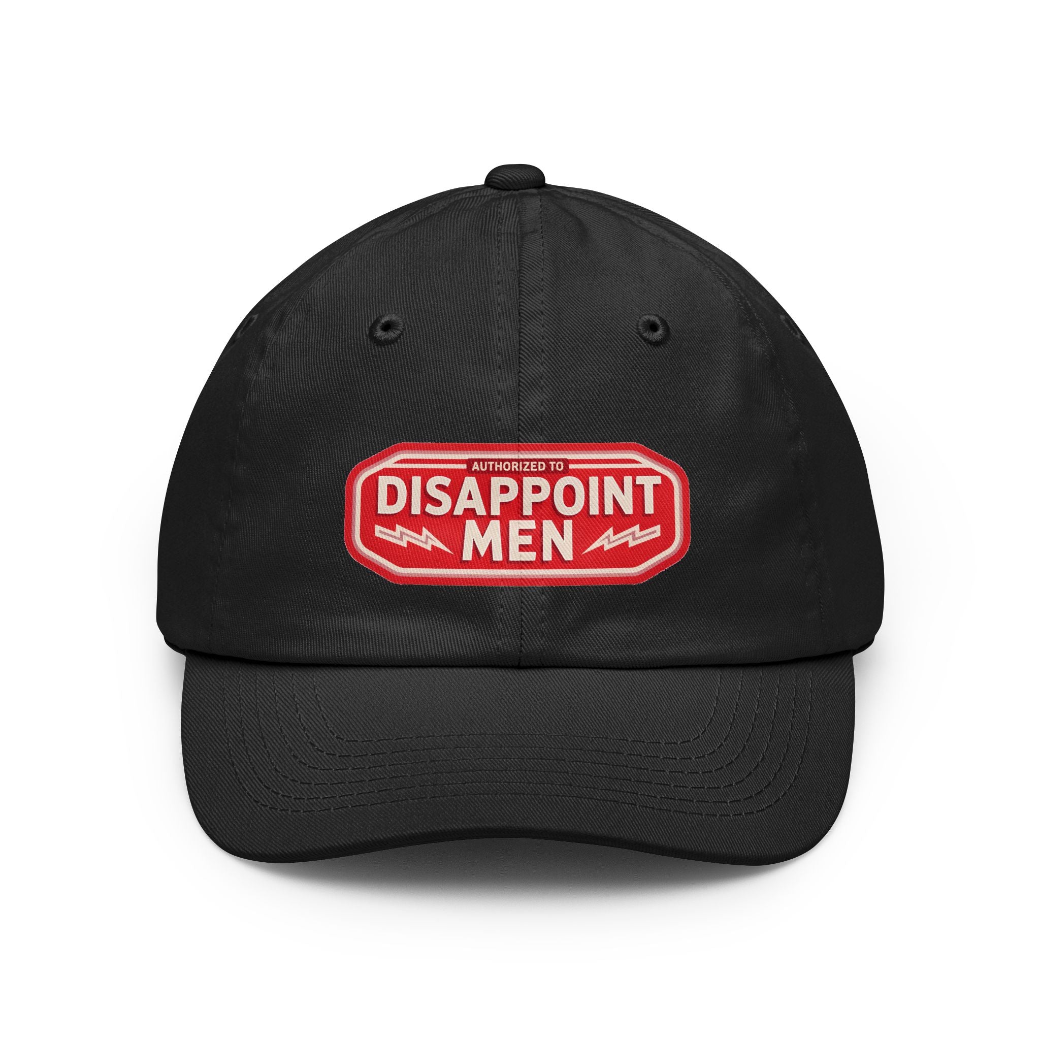 Authorized To Disappoint Men Dad Hat - Vintage Patch Baseball Cap