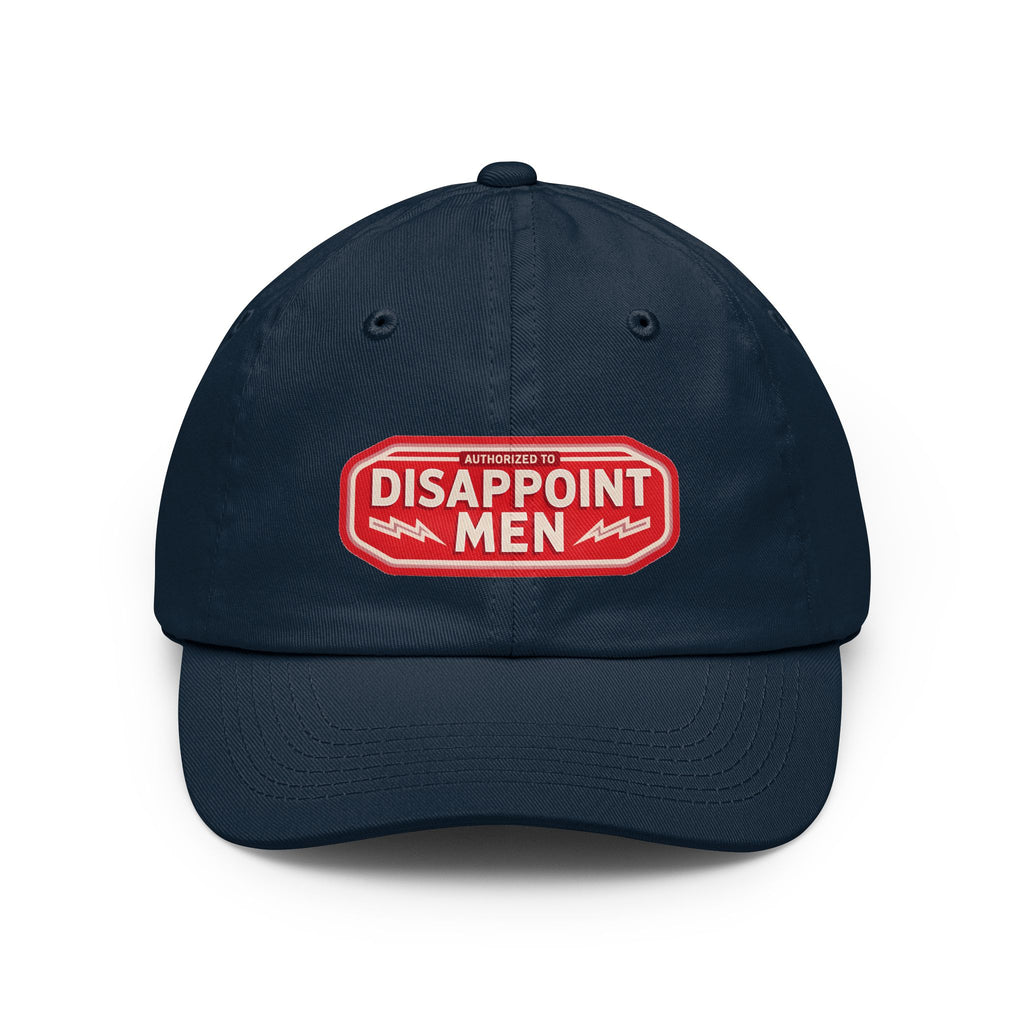 Authorized To Disappoint Men Dad Hat - Vintage Patch Baseball Cap