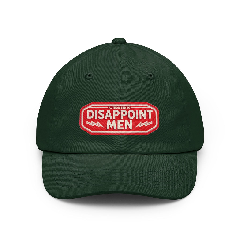 Authorized To Disappoint Men Dad Hat - Vintage Patch Baseball Cap