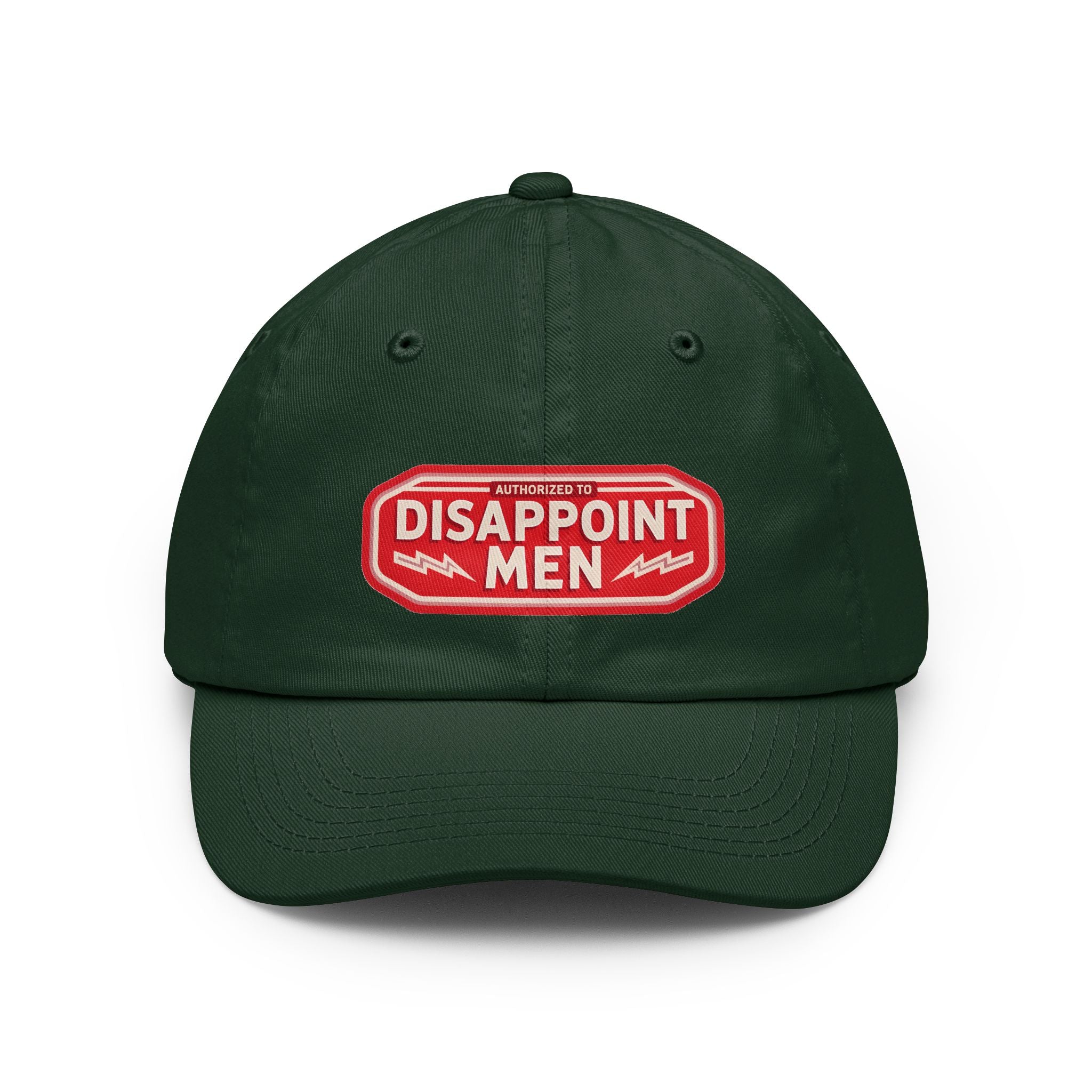 Authorized To Disappoint Men Dad Hat - Vintage Patch Baseball Cap