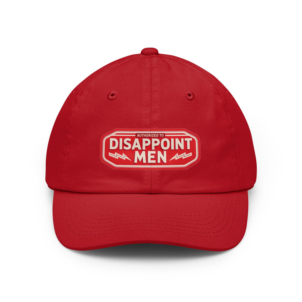 Authorized To Disappoint Men Dad Hat - Vintage Patch Baseball Cap