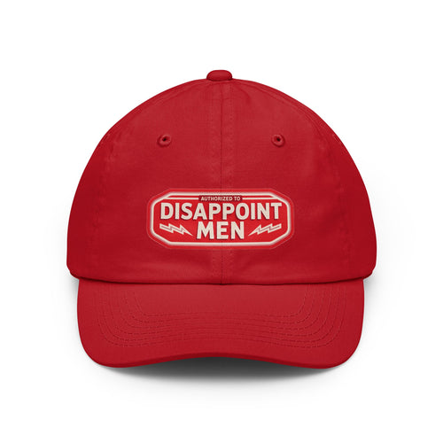 Authorized To Disappoint Men Dad Hat - Vintage Patch Baseball Cap