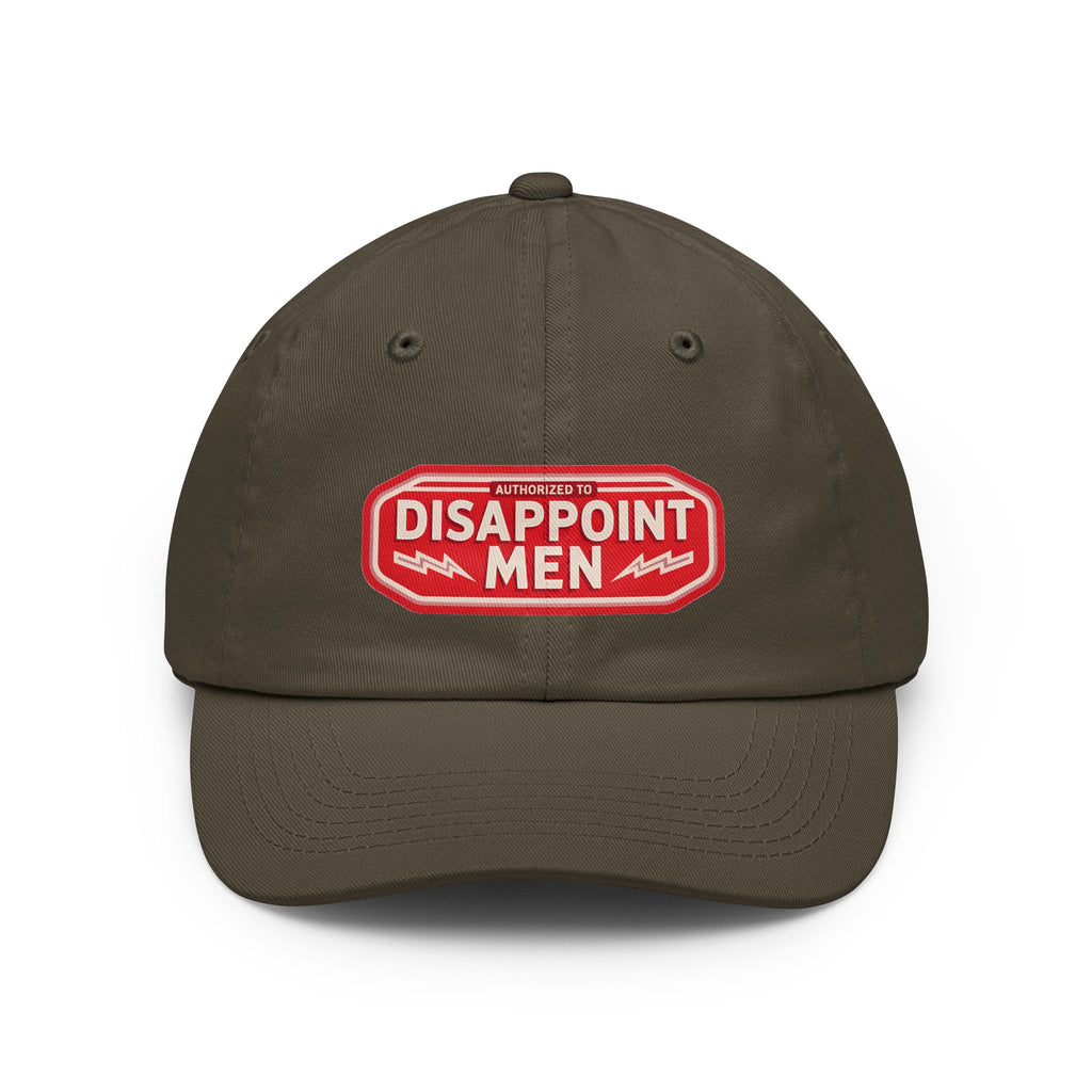 Authorized To Disappoint Men Dad Hat - Vintage Patch Baseball Cap