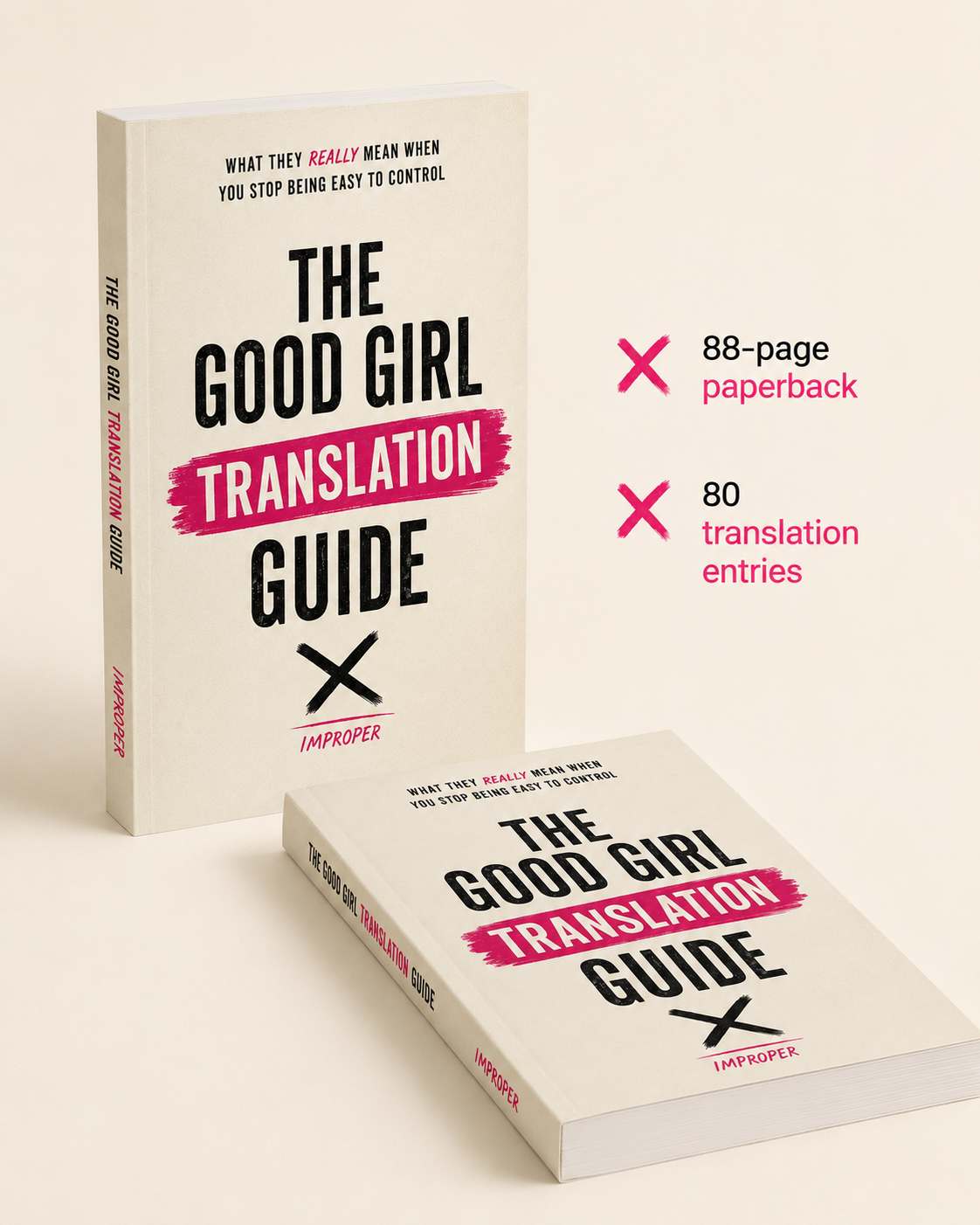 The Good Girl Translation Guide — Boundaries, Self-Respect & Saying No